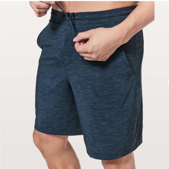 Lululemon Pace Breaker Classic Lined Short 9” Blue True Navy Mens Size Medium - Picture 1 of 9